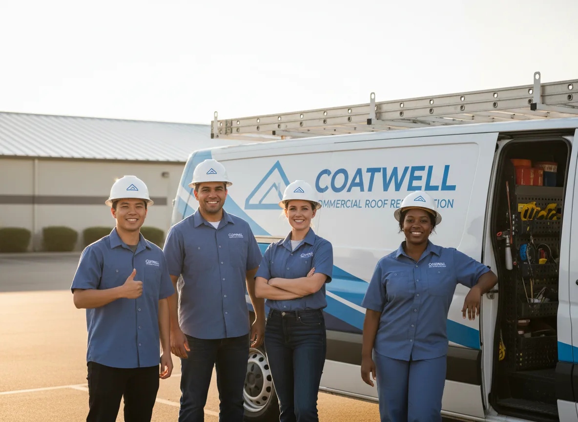 Commercial roof coating company in Marion, MI